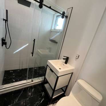 Small Attic Bathroom Remodel in Medford, MA – Maximizing Space with Modern Style
