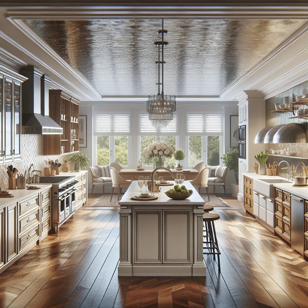 A stunning renovated kitchen featuring modern, contemporary design elements.