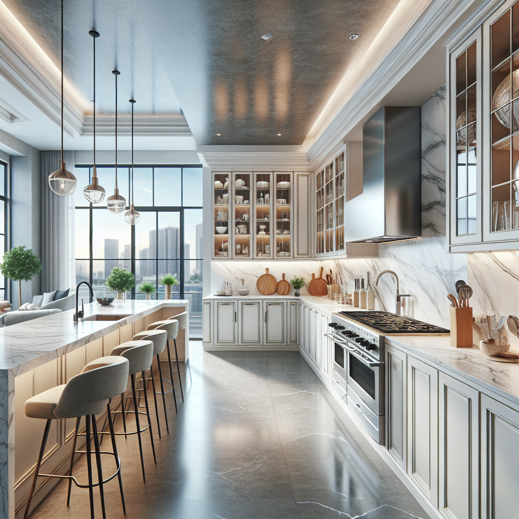 'A renovated home showcasing a contemporary and modern design.'