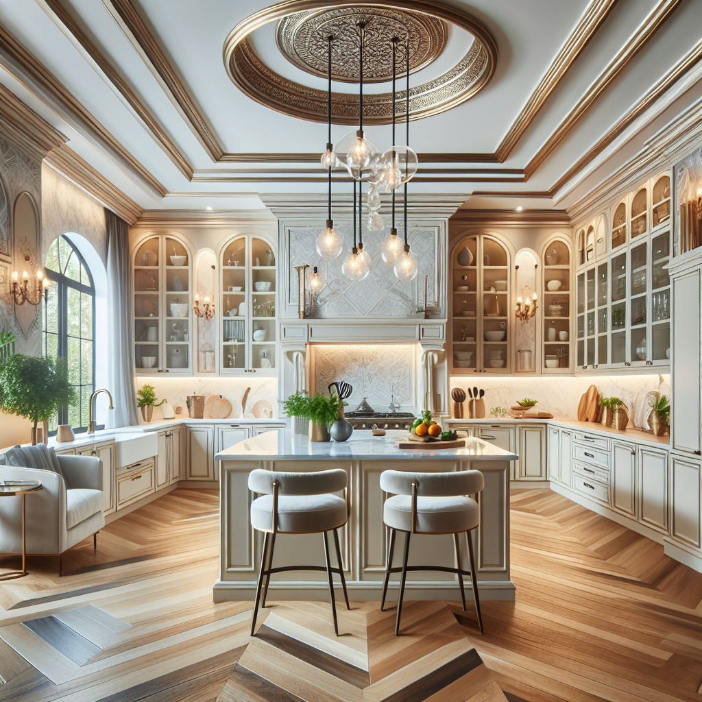 A newly remodeled luxurious living space showcasing professional design and construction.