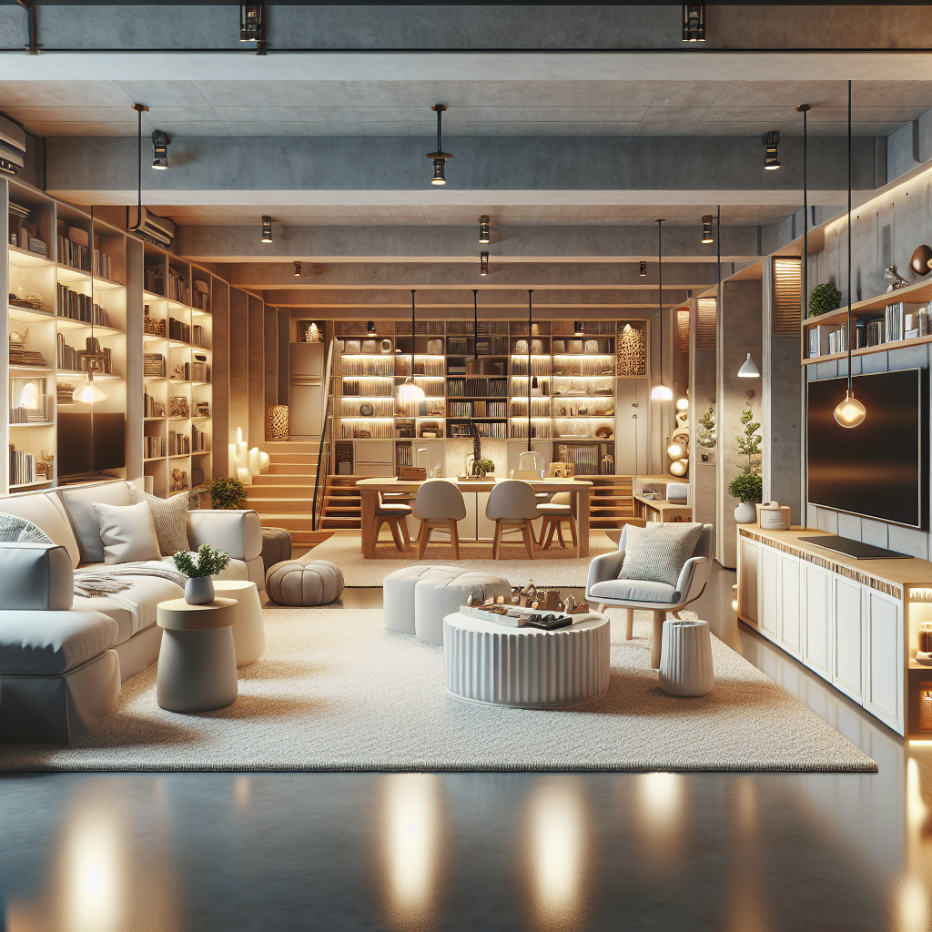 Unique and cost-efficient basement renovations transforming underutilized spaces.