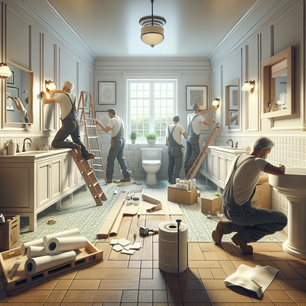 Experienced remodeling contractors incorporating luxurious elements in a bathroom in Quincy, MA.