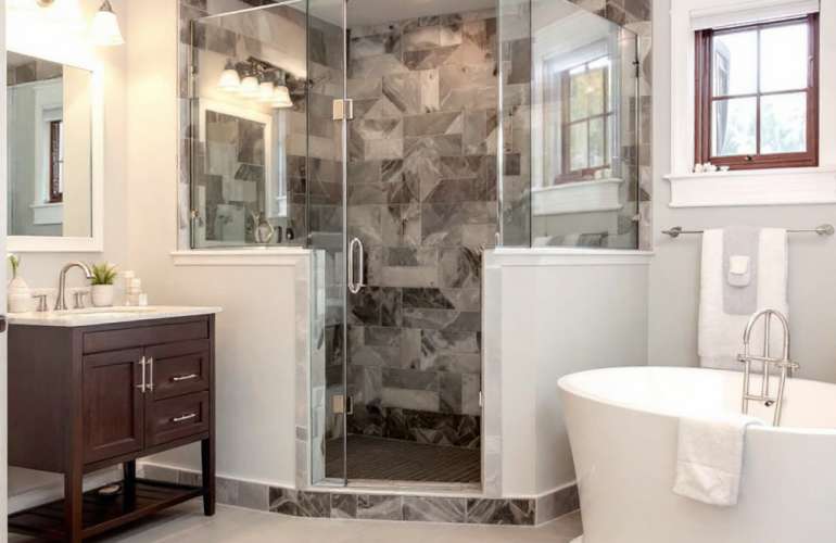 Billerica Bath Bliss: A Modern Walk-In Shower Transformation Comes To Life