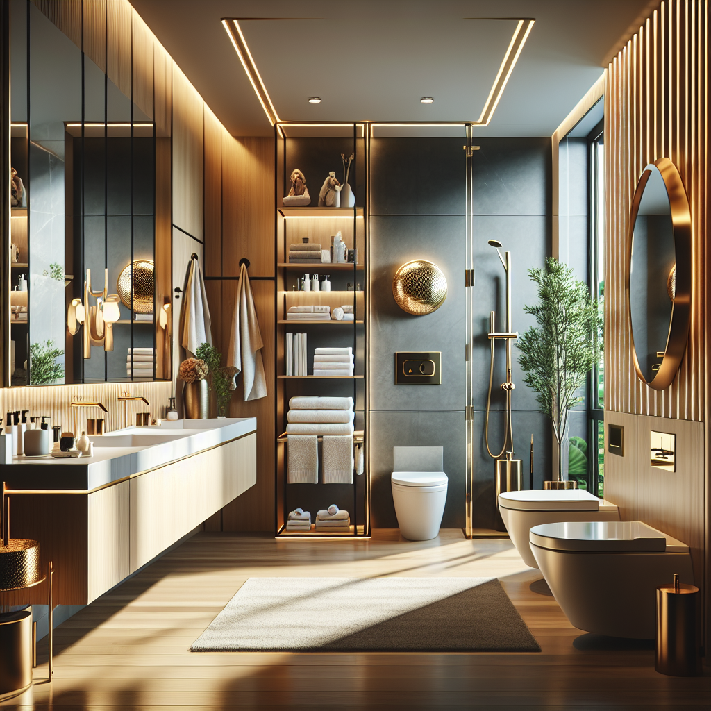 A modernly remodeled bathroom indicating a new era for bath remodeling in Dedham.