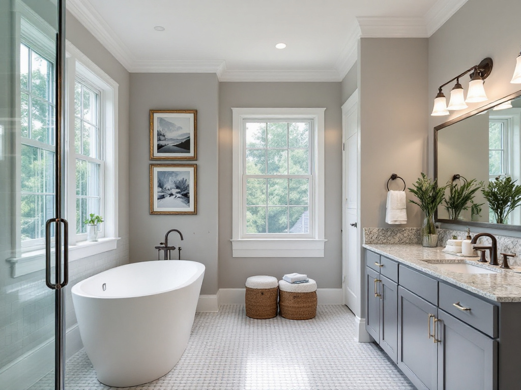 Local general contractors working on a modern contemporary designed property in Woburn, MA.