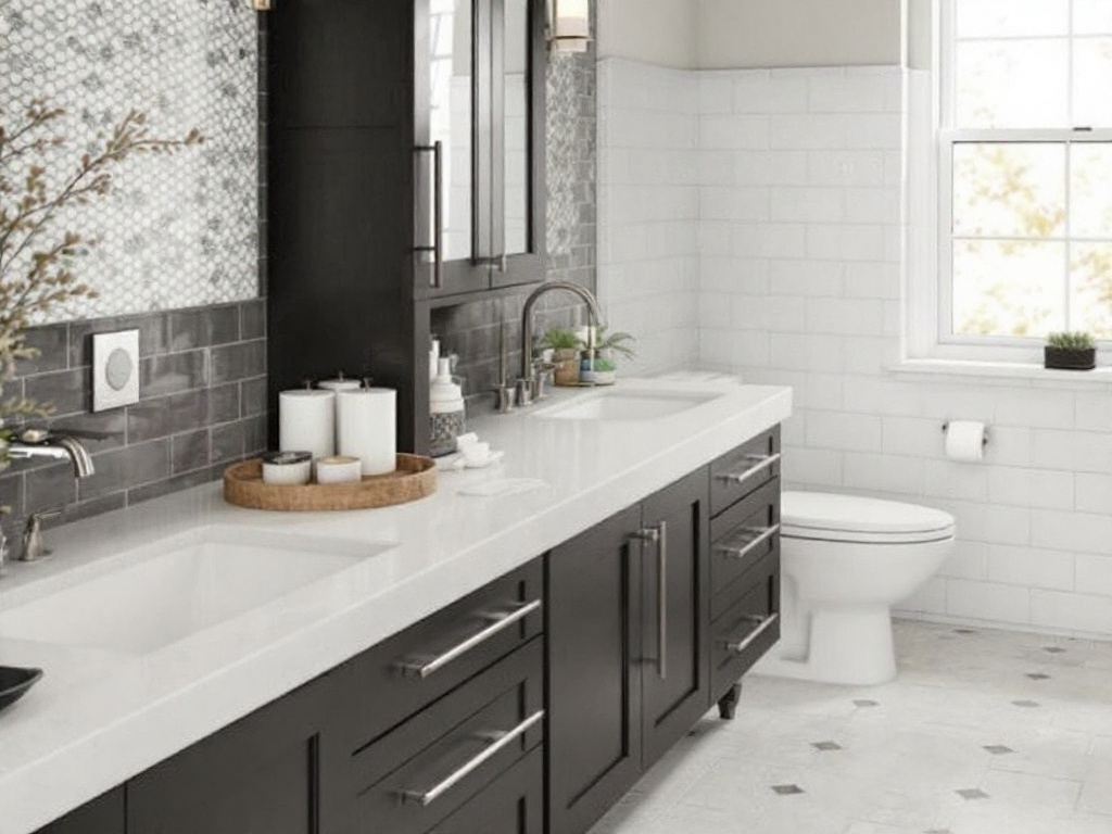 Alt text: Professional tile flooring installation and beautiful bathroom remodeling services in Sudbury, MA.