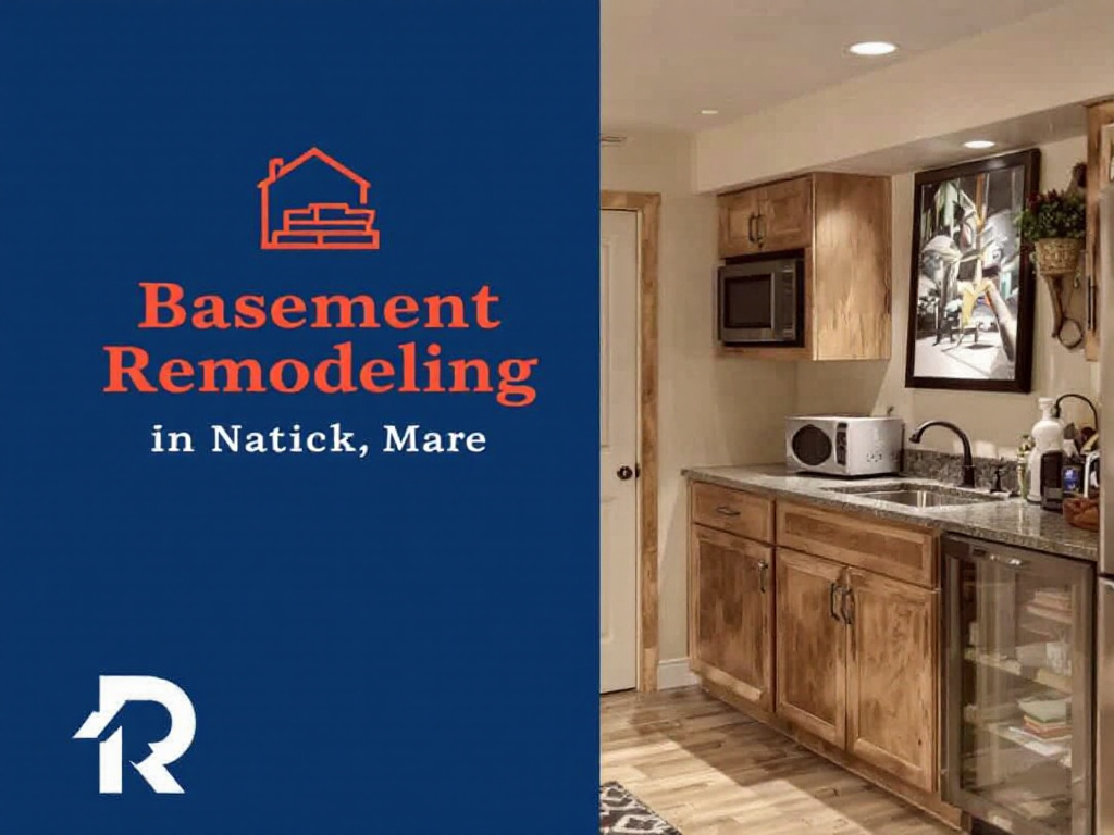 Comprehensive subterranean space transformation through top-tier basement remodelers in Natick, MA.