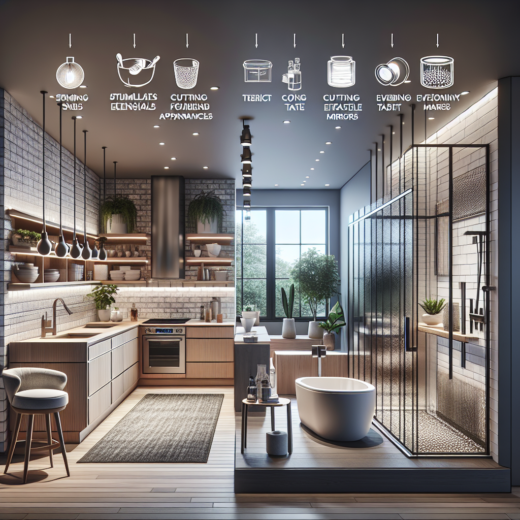 New, modern, and contemporary design ideas in'The Ultimate Guide for Kitchen and Bathroom Remodeling'.