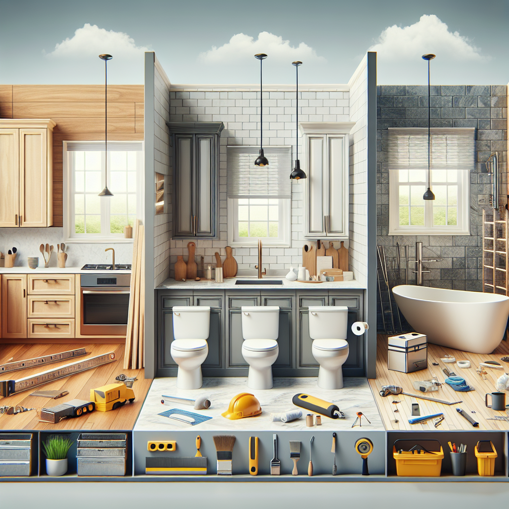 Alt Text: A snapshot depicting the dynamic transformation services of a modern, contemporary General Contractor.