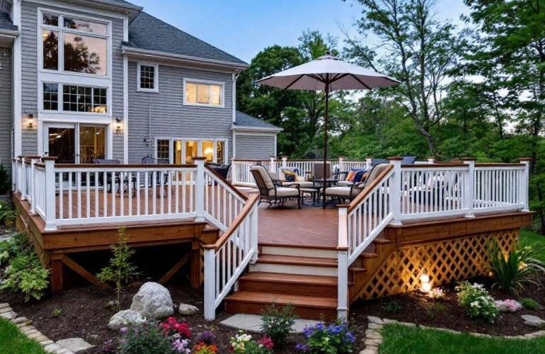 Transcending Boundaries with Stunning Deck Installation Near Wellesley, MA