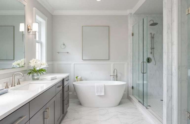 Cheers to Superior Renovation: Dedicated General Contractors Near Burlington, MA, Transforming Bathrooms like a Mirage.