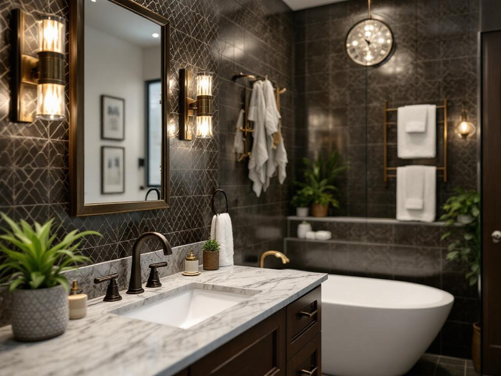 Affordable strategies for transforming your bathroom into a plush haven