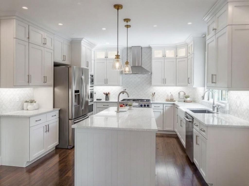Image showcasing kitchen renovation techniques nearby Milton, MA.