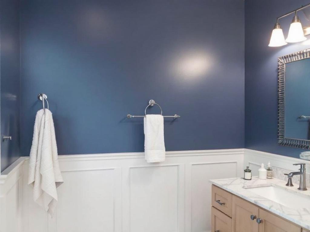 Modern and contemporary interior painting job in a Weston, MA home.