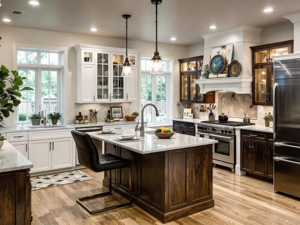 An image representing the transformation of a basement space by a top-tier home improvement company, inspiring a new dawn in modern design for home makeover.