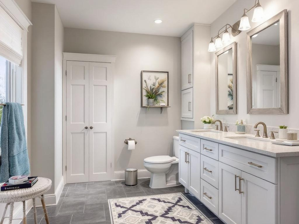 'Contemporary bathroom redesign approach in Cape Cod.'