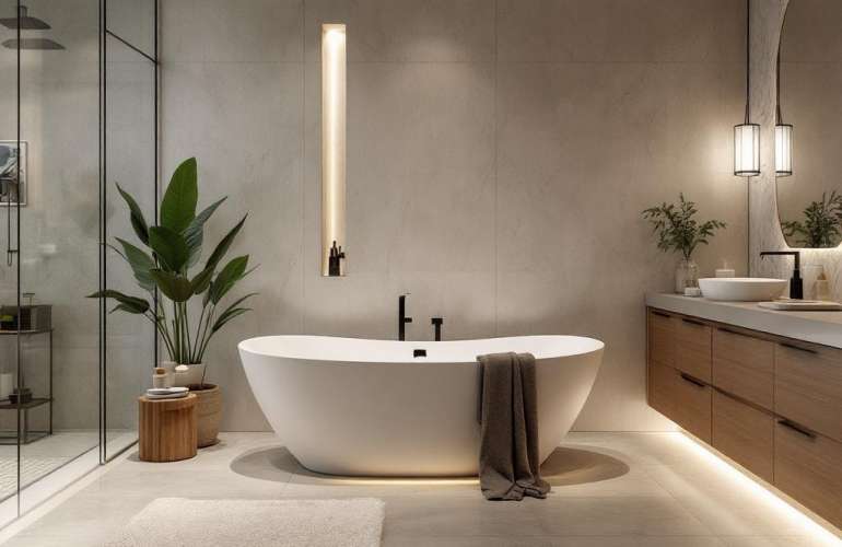 Revitalizing Your Space: The Modern Bathroom Transformation with Bathtub