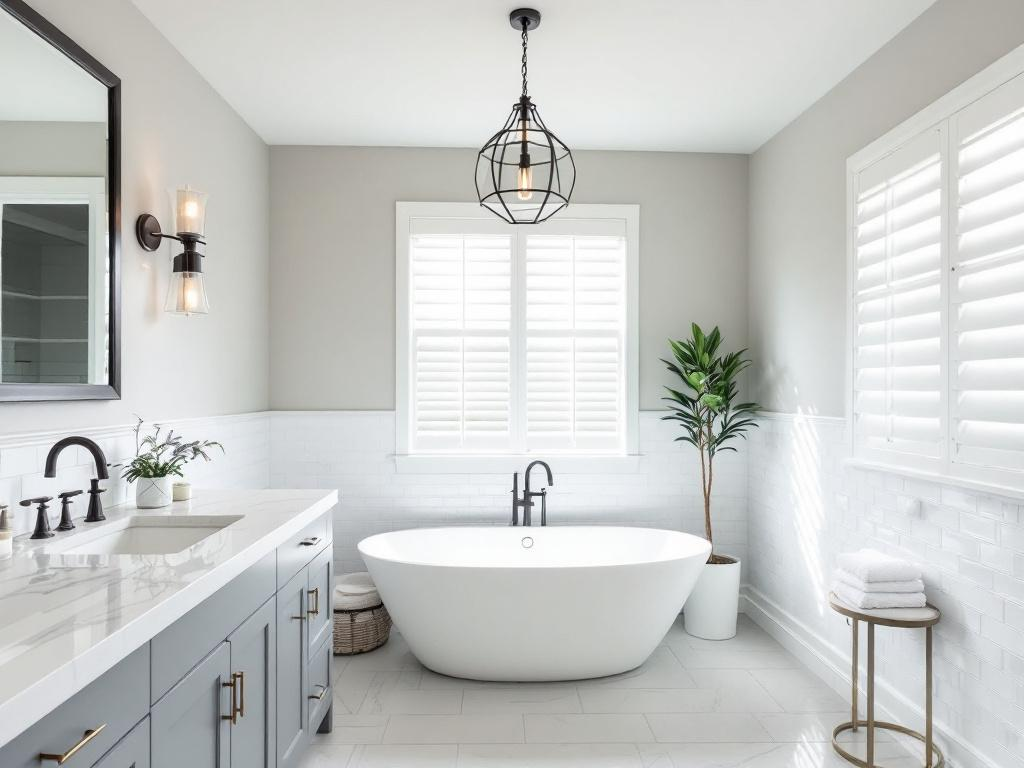 High-end bath remodel services offering contemporary design aesthetics.