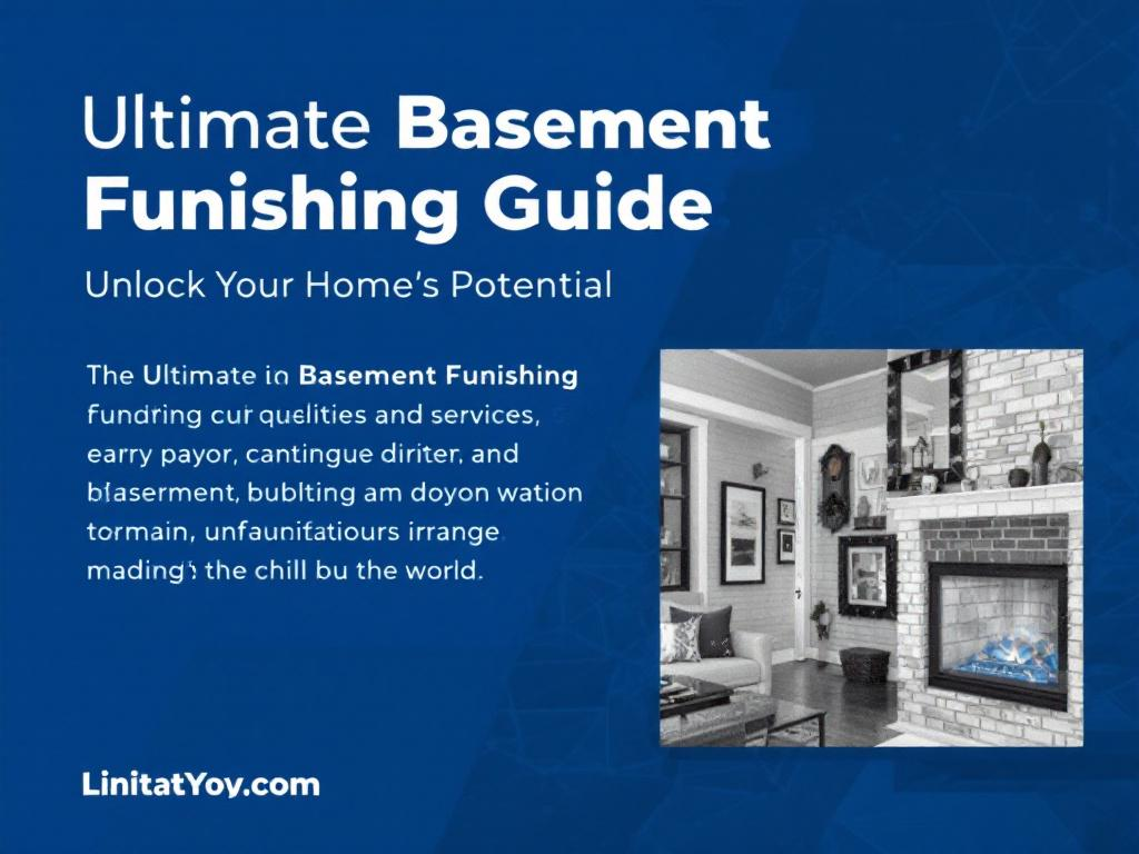 A comprehensive manual for basement renovation to maximize your home's value.