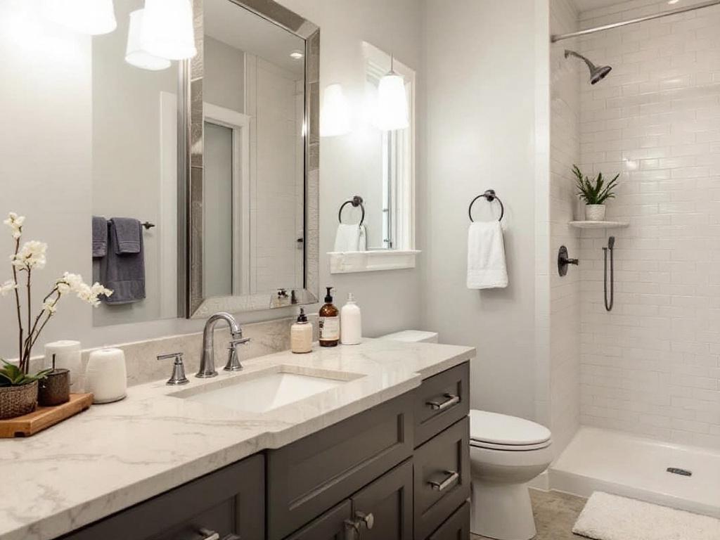 Modern and contemporary bathroom remodeling by top-general contractors near Braintree, MA.