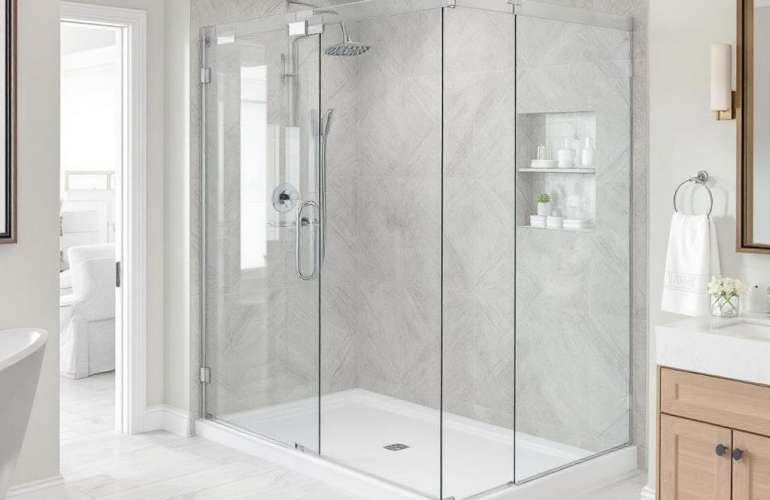 Transform Your Bathroom with Custom Walk-in Shower Installation