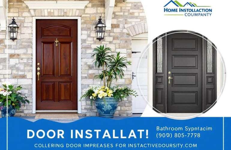Transform Your Home with Professional Door Installation Services