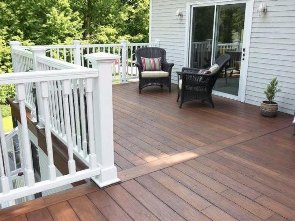 Professional deck installation services transforming outdoor spaces near Dedham, MA.