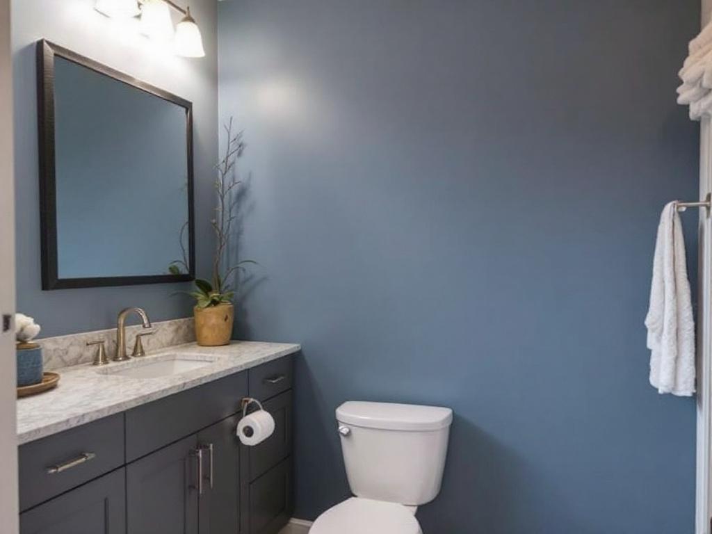 Modern, contemporary interior painting transforming a space.