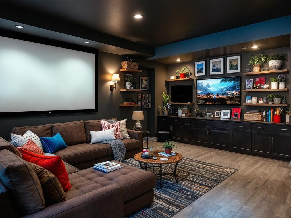 Groundbreaking concepts for basement renovation designs.