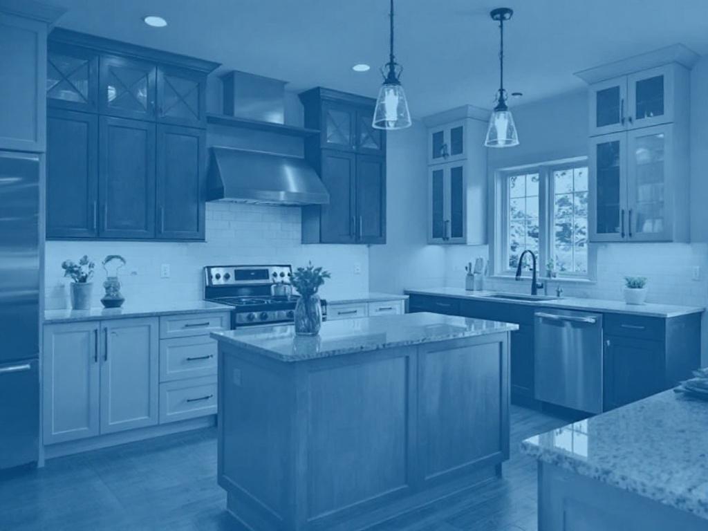 A spacious, modern kitchen updated by the best remodel contractors in Maynard, Massachusetts.