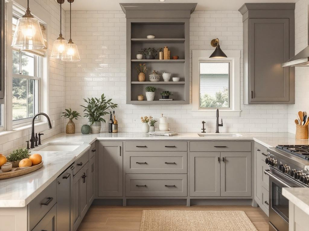 Comprehensive image showcasing modern home renovations completed by local residential contractors.