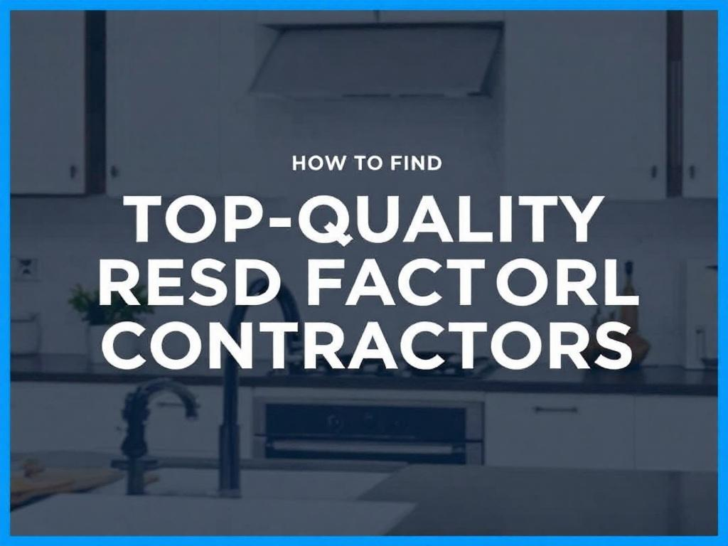 Image promoting top-rated local residential contractors for quality home renovation projects.