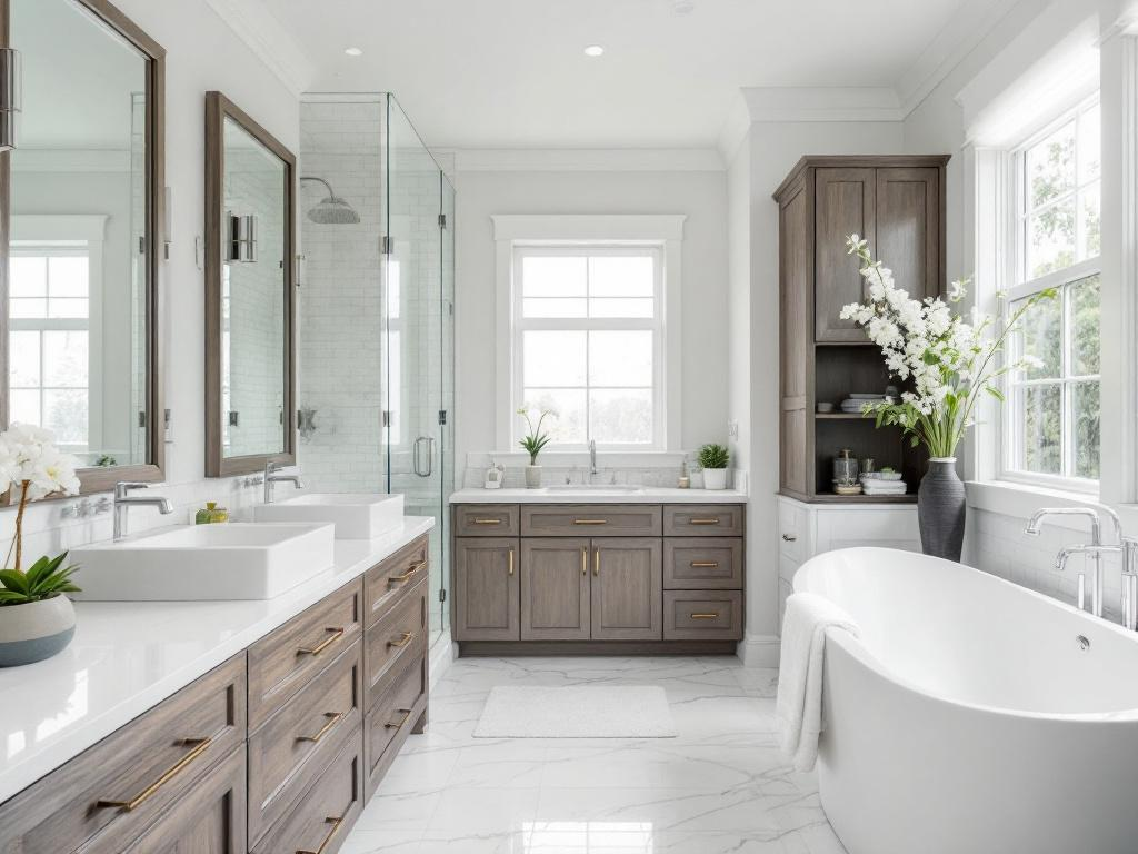 An image highlighting the standout results of local bathroom remodeling.