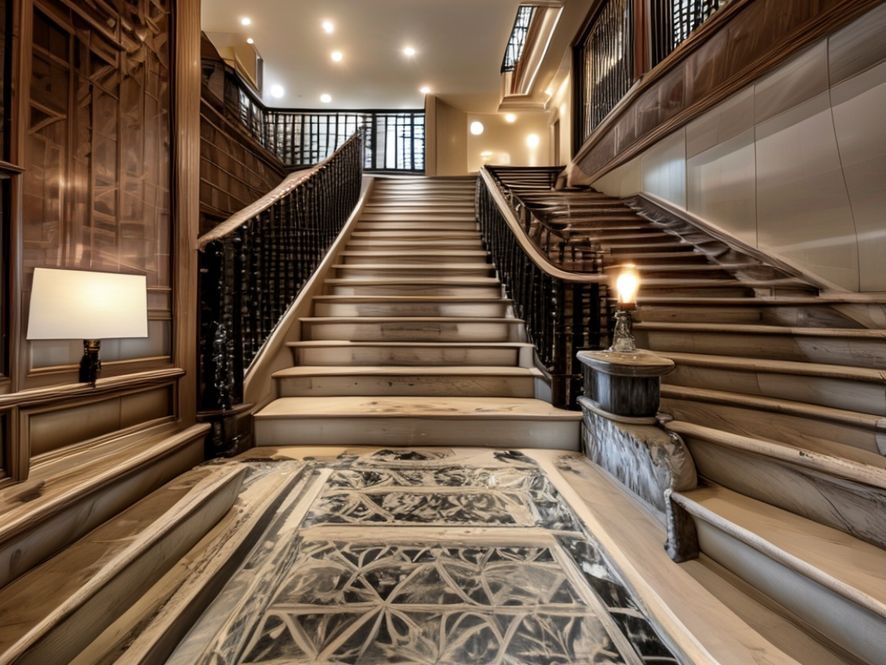 basement stair finishing