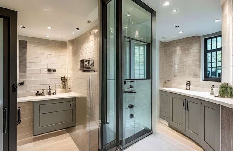 Elevating Your Bathroom with Professional Shower Door Installation